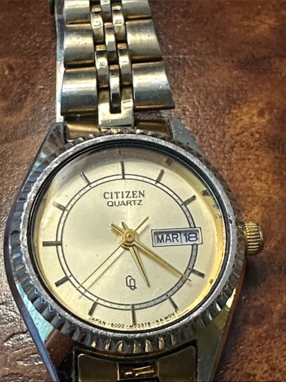 Citizen Two-Tone Gold and Silver Bracelet Watch